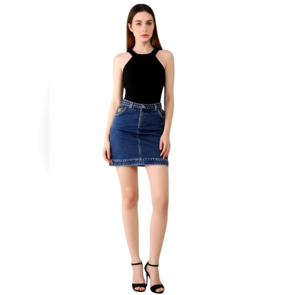 *rare* Vintage Lee Denim Skirt Size 10